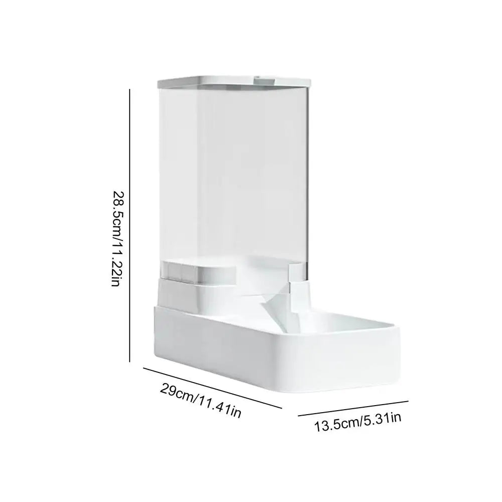  Automatic Auto Gravity Pet Feeder Bowl 