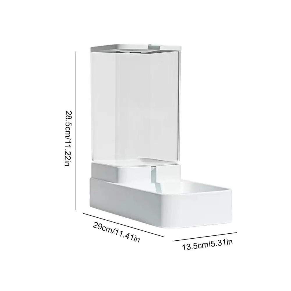  Automatic Auto Gravity Pet Feeder Bowl 