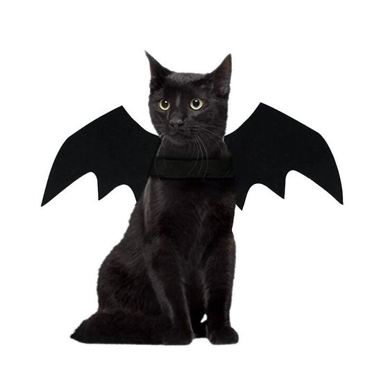 Cat Halloween Costume Cat Bat Wings - Pet Bat Costume Dress Costume Outfit Wing for Small Dogs Cats 2025 Newest Pet Halloween