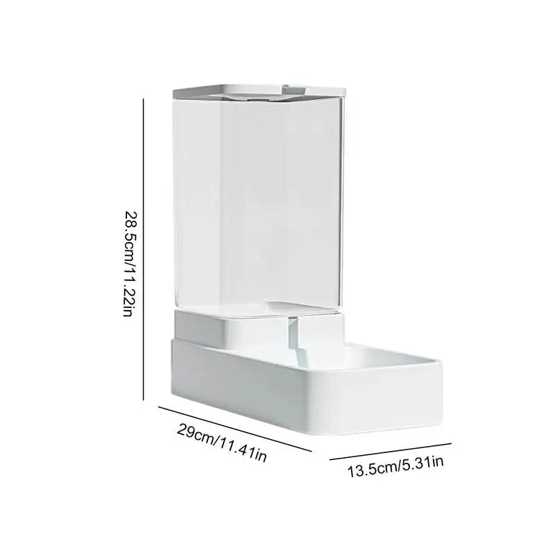  Automatic Auto Gravity Pet Feeder Bowl 